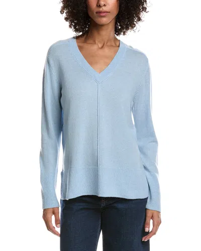 Forte Cashmere Easy Wool & Cashmere-blend Sweater In Animal Print