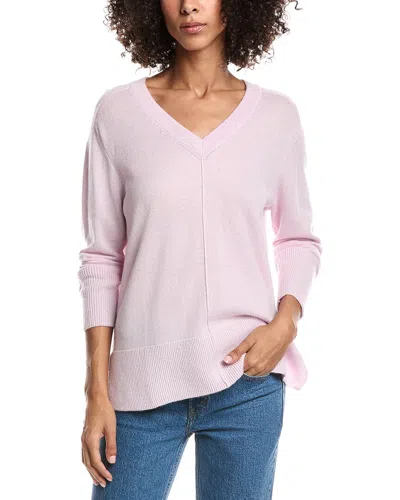 FORTE CASHMERE FORTE CASHMERE EASY WOOL & CASHMERE-BLEND SWEATER