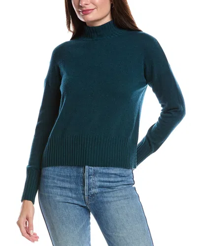 FORTE CASHMERE FUNNEL NECK CASHMERE SWEATER