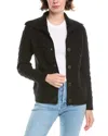 Forte Cashmere Luxe Cable Cashmere Cardigan In Blue