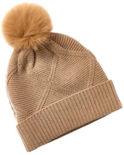 FORTE FORTE CASHMERE LUXE CABLE CASHMERE HAT