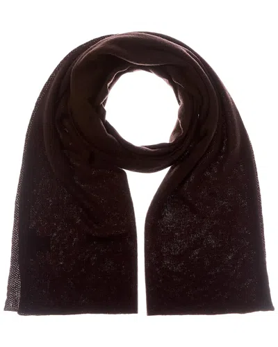 Forte Cashmere Oversized Cashmere Scarf In Brown