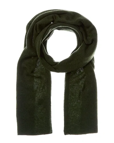 Forte Cashmere Oversized Cashmere Scarf In Green
