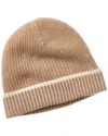 Forte Cashmere Plaited Cashmere Hat In Neutral