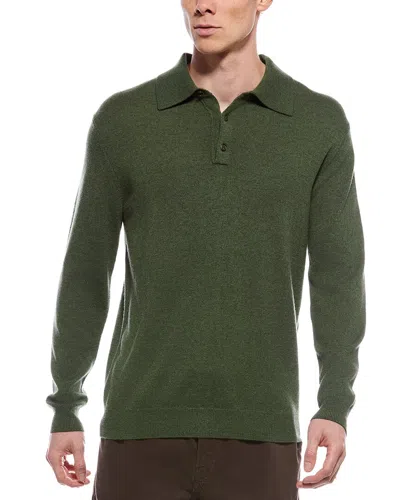 FORTE FORTE CASHMERE POLO CASHMERE SWEATER
