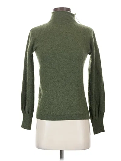 Pre-owned Forte Cashmere Pullover Sweater In Green