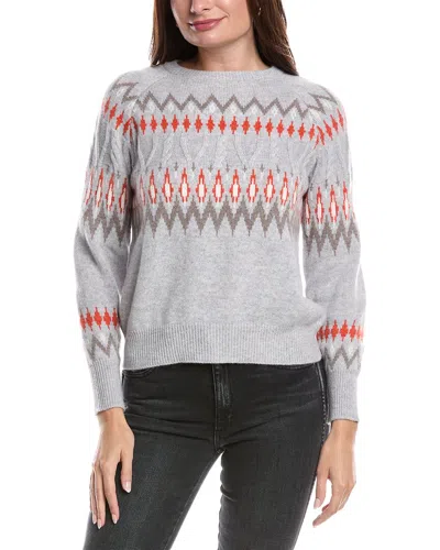 FORTE CASHMERE SLOUCHY ALPINE CASHMERE SWEATER