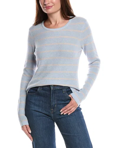 Forte Cashmere Thermal Cashmere-blend Sweater In Brown