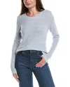 Forte Cashmere Thermal Cashmere-blend Sweater In Multi