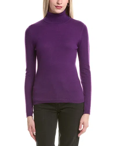 Forte Cashmere Turtleneck Cashmere Sweater In Multi