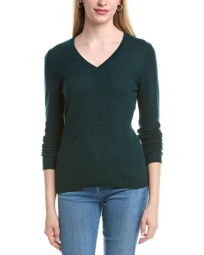 FORTE CASHMERE V-NECK CASHMERE SWEATER