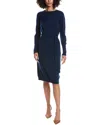 Forte Cashmere Wool & Cashmere-blend Crew Neck Dress In Multi