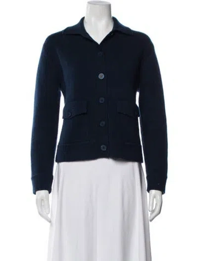 Pre-owned Forte Cashmere Wool Sweater In Blue