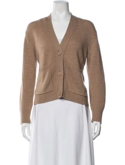 Pre-owned Forte Cashmere Wool V-neck Sweater In Multicolor