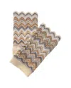 Forte Cashmere Zig Zag Stitch Cashmere Texting Gloves In Brown