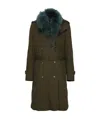 Forte Couture Lapel Waist Coat In Green