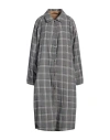 Forte Dei Marmi Couture Woman Coat Grey Size 0 Polyester, Cotton In Grey