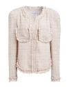 Forte Dei Marmi Couture Woman Jacket Beige Size 6 Polyester, Polyacrylic