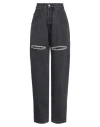 Forte Dei Marmi Couture Woman Jeans Black Size 27 Cotton In Black