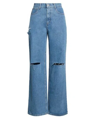 Forte Dei Marmi Couture Woman Jeans Blue Size 28 Cotton