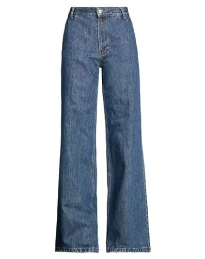 Forte Dei Marmi Couture Woman Jeans Blue Size 31 Cotton