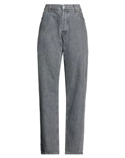 Forte Dei Marmi Couture Woman Jeans Grey Size 30 Cotton In Gray