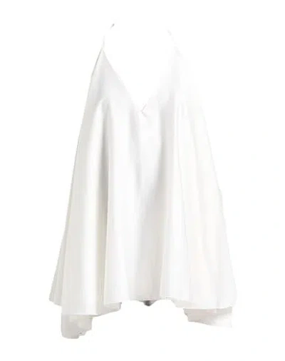 Forte Dei Marmi Couture Woman Jumpsuit Brick Size 2 Polyester, Elastane In White