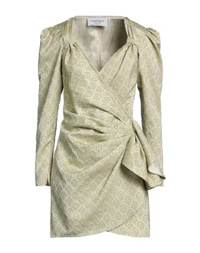 Forte Dei Marmi Couture Woman Mini Dress Light Green Size 4 Polyester, Viscose