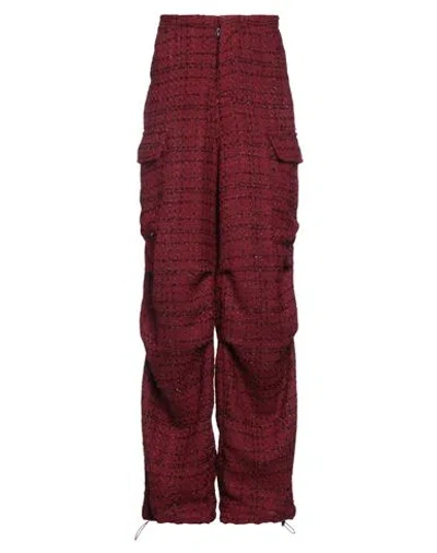 Forte Dei Marmi Couture Woman Pants Brick Size 2 Polyester, Acrylic In Red