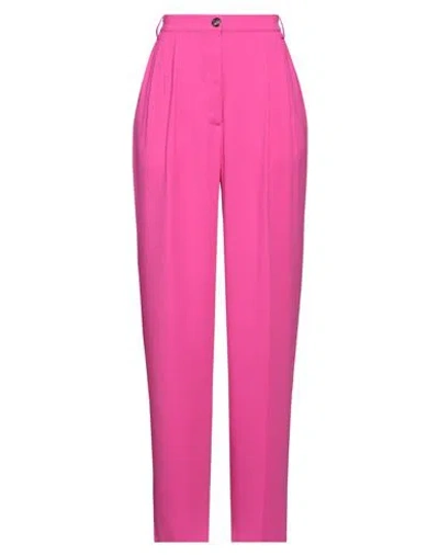 Forte Dei Marmi Couture Woman Pants Fuchsia Size 6 Polyester In Pink
