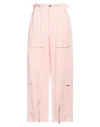 Forte Dei Marmi Couture Woman Pants Pink Size 8 Viscose, Linen In Pink