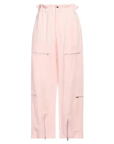 Forte Dei Marmi Couture Woman Pants Pink Size 8 Viscose, Linen