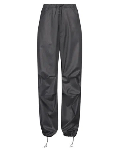 Forte Dei Marmi Couture Woman Pants Charcoal Size 6 Polyester, Viscose, Elastane In Grey