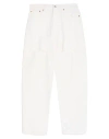 Forte Dei Marmi Couture Woman Pants White Size 26 Cotton, Elastane