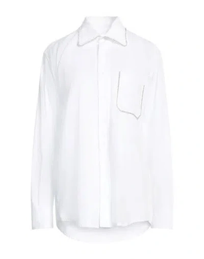 Forte Dei Marmi Couture Woman Shirt White Size Onesize Cotton