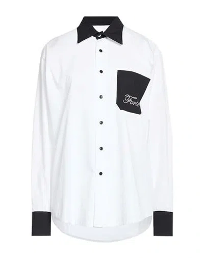 Forte Dei Marmi Couture Woman Shirt White Size Onesize Cotton