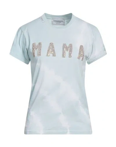 Forte Dei Marmi Couture Woman T-shirt Sky Blue Size L Cotton