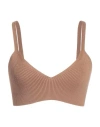 Forte Dei Marmi Couture Woman Top Camel Size S Viscose, Polyester In Beige