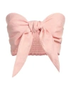 Forte Dei Marmi Couture Woman Top Pink Size 4 Linen In Pink