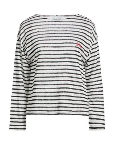 Forte Dei Marmi Couture Woman T-shirt White Size Xl Linen In Multi