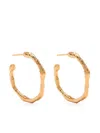 Forte Forte Hoop Sculpture Earrings