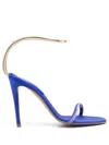 Forte Forte 105mm Open-toe Sandals In Blue