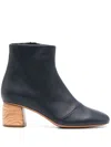 Forte Forte Forte_forte Nappa Leather Anckle Boots Shoes In Blue