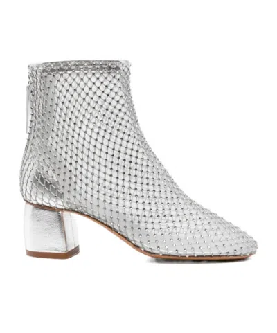 FORTE FORTE 60MM EMBELLISHED MESH BOOTS