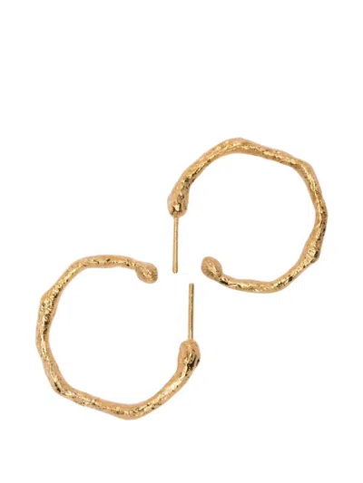 Forte Forte 9987 Big Hoop Earrings In Oro In Gold