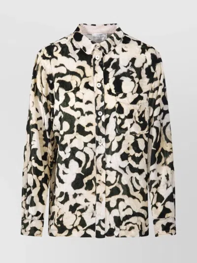 Forte Forte Alchemy Printed Pocket Shirt In Multi