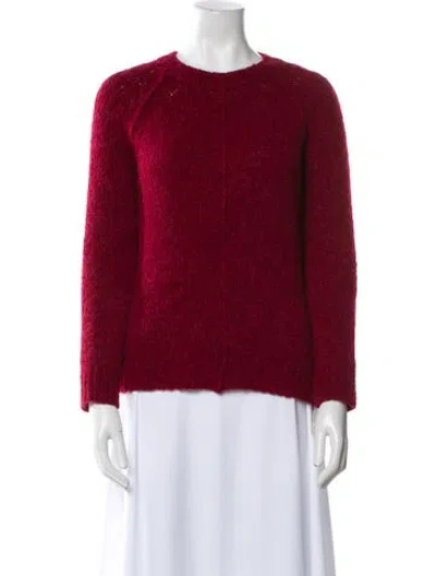 Pre-owned Forte Forte Alpaca Crew Neck Sweater In Pink