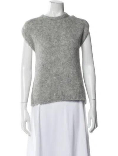 Pre-owned Forte Forte Alpaca Crew Neck Sweater W/ Tags In Gray