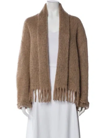 Pre-owned Forte Forte Alpaca Jacket In Neutral