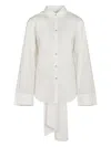 Forte Forte Asymmetric Tie-back Shirt